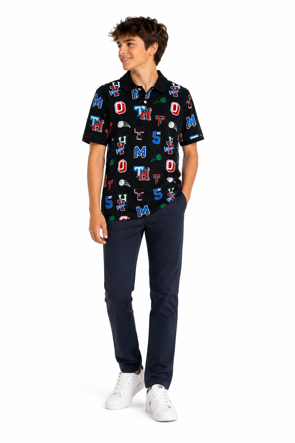 Tommy Hilfiger Kids' Collegiate Polo