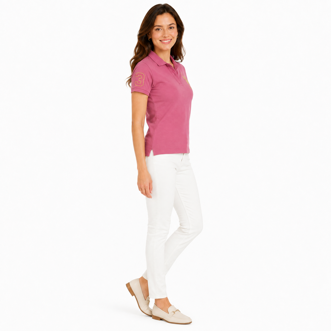 U.S. POLO ASSN-Women's polo shirt