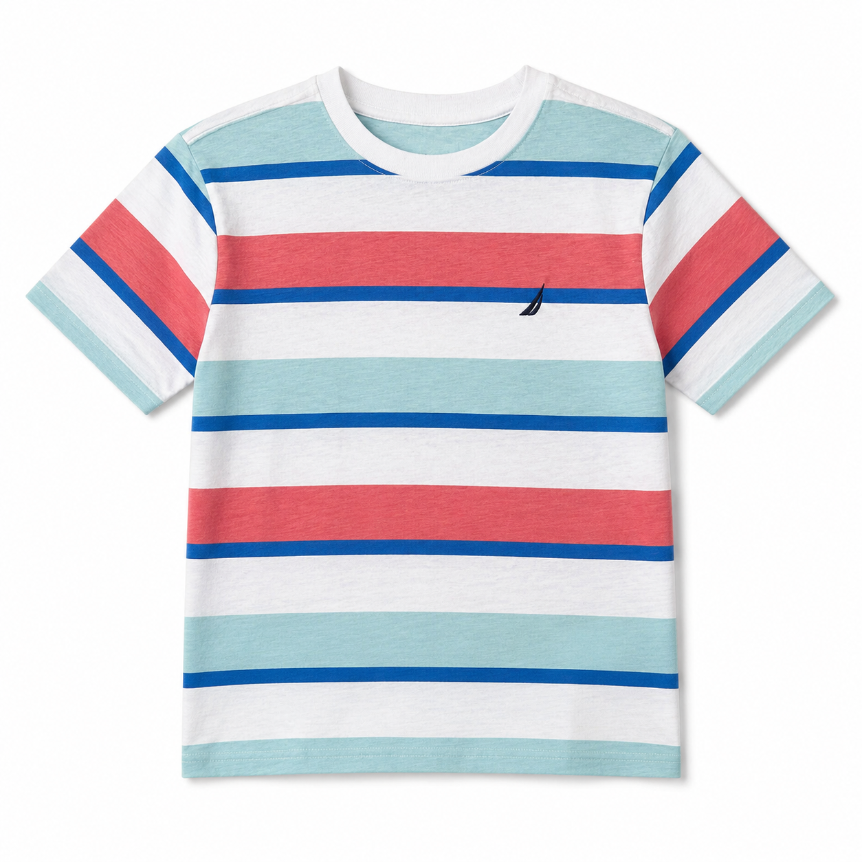 Nautica Boys' Happy Stripe T-Shirt
