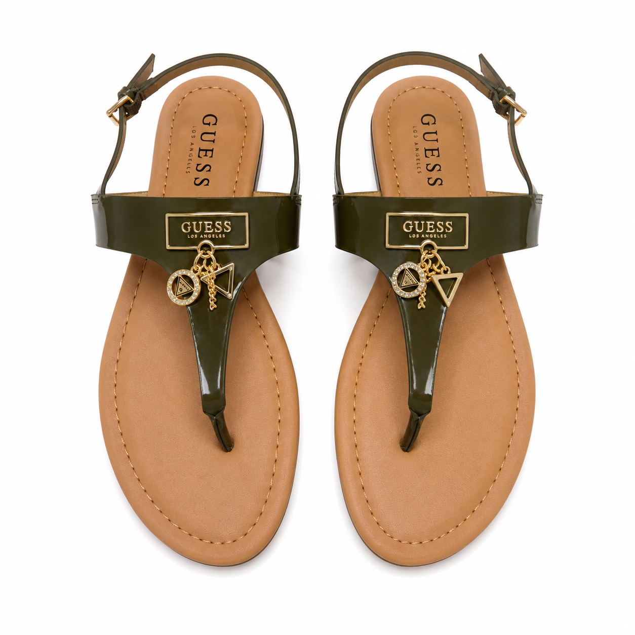Guess Los Angeles Charm flat sandals