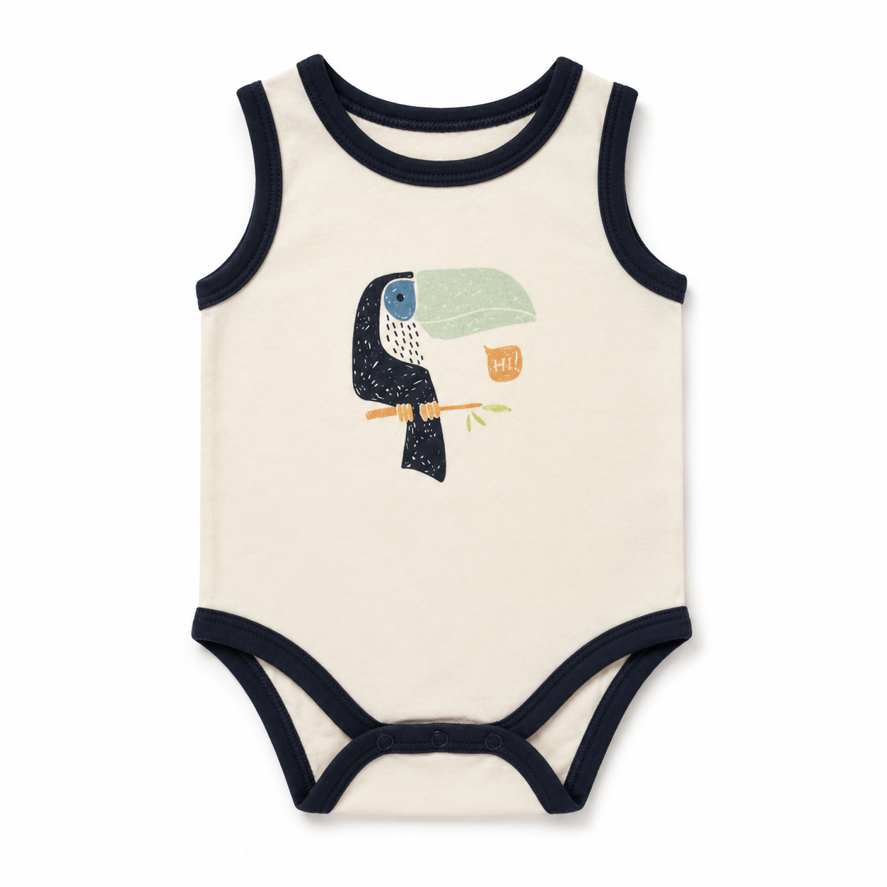 Chick Pea baby tank bodysuit