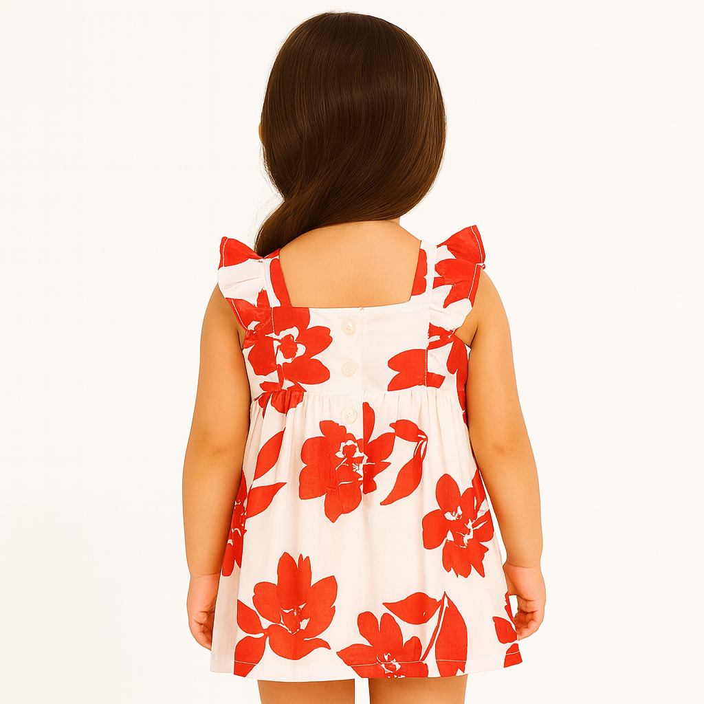 Carter’s-Baby Floral Flutter Dress
