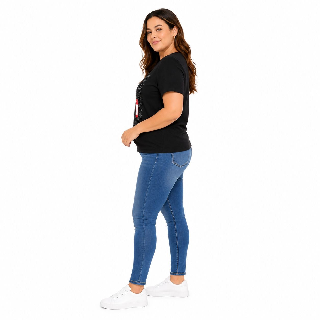 Playera de Cuello Redondo para Mujer Guess Factory