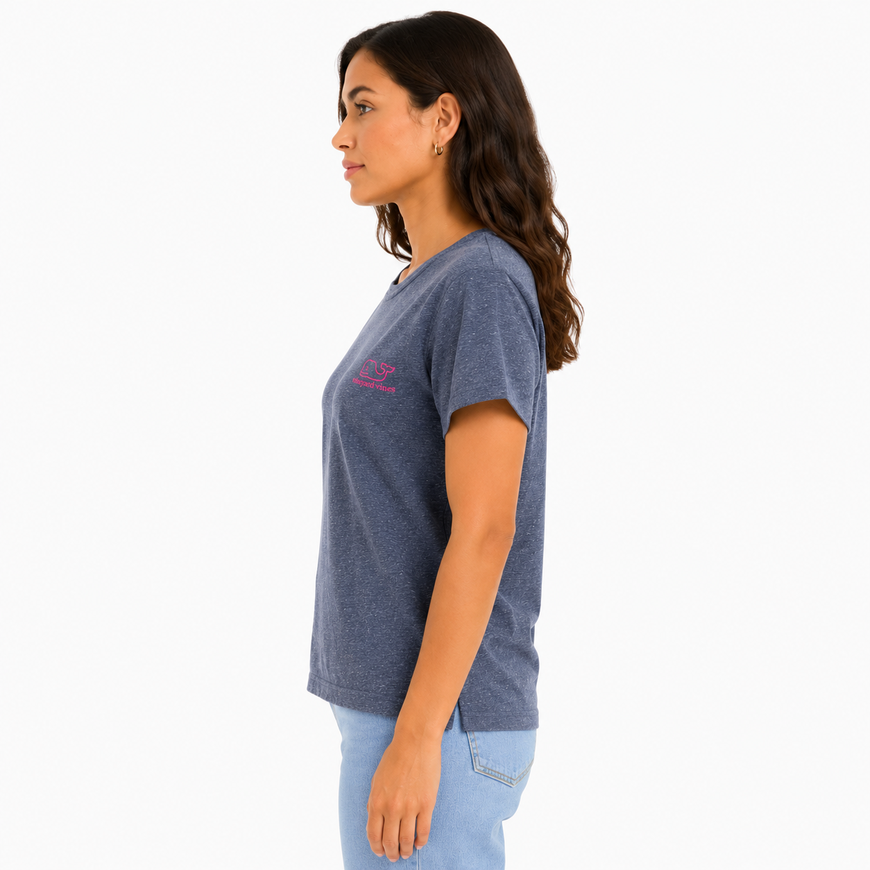 Vineyard Vines Woman’s Short Sleeve Graphic Tee Flag Vintage Tee