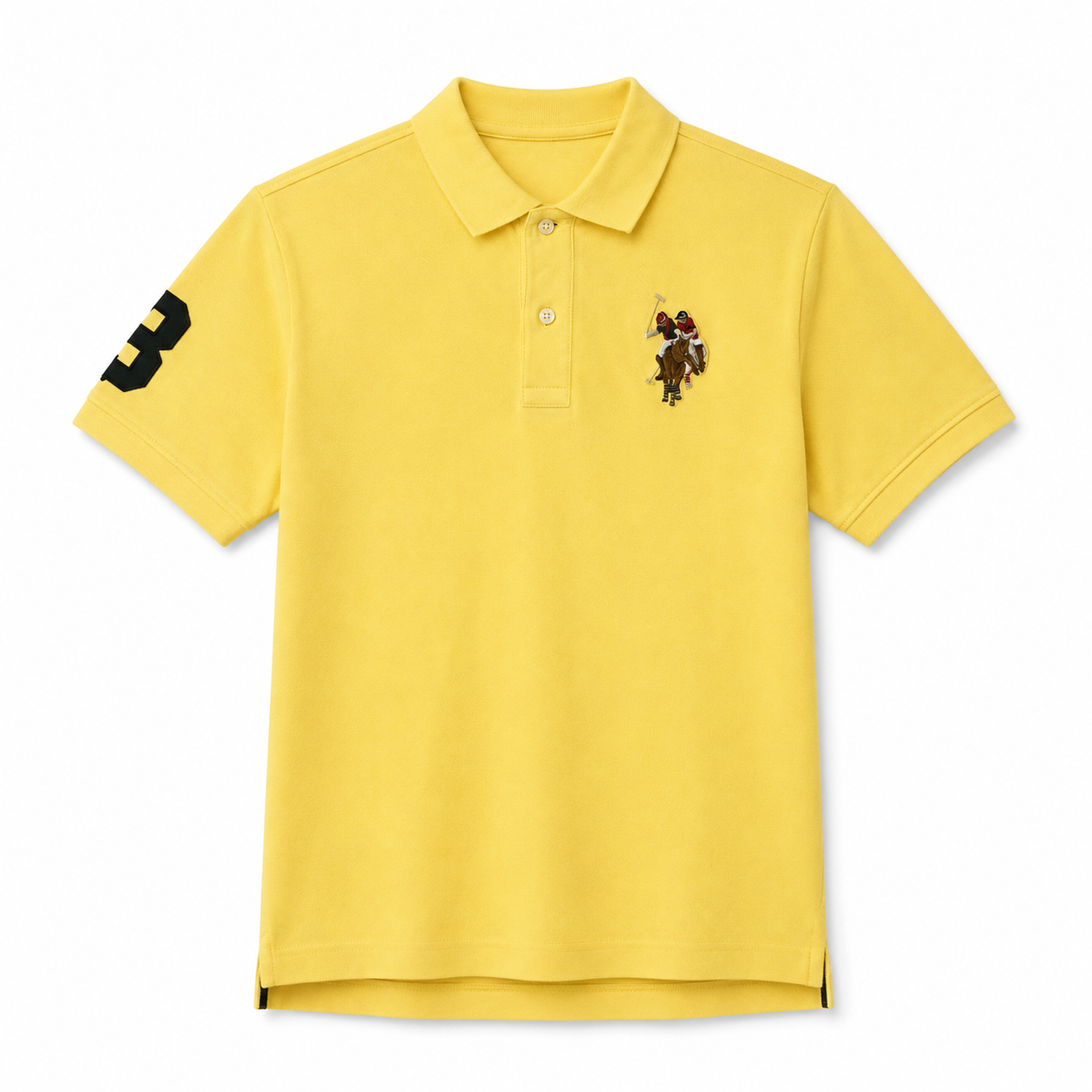 U.S. Polo Assn. pique cotton polo shirt
