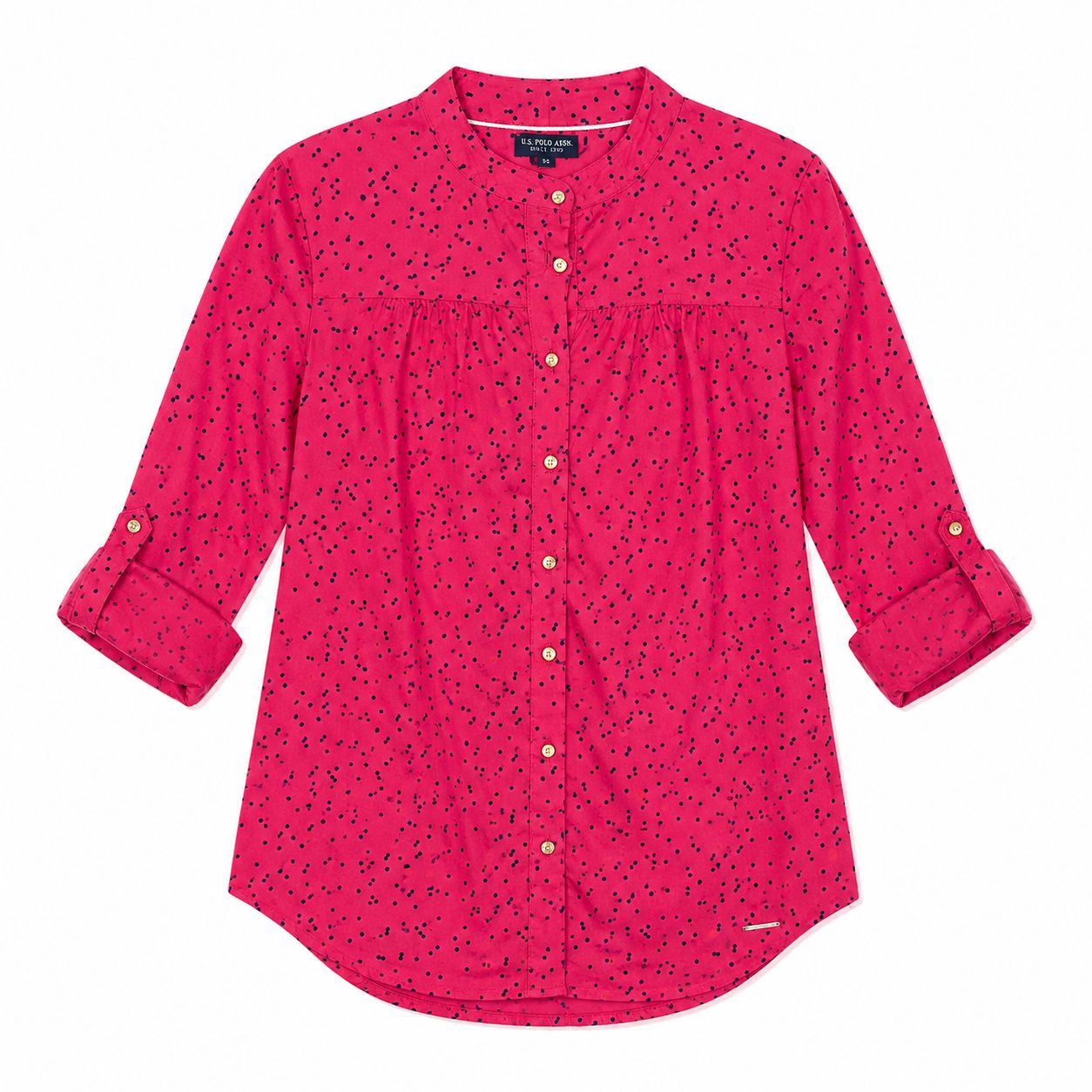 U.S Polo Assn All Over Printed Long Sleeve Shirt