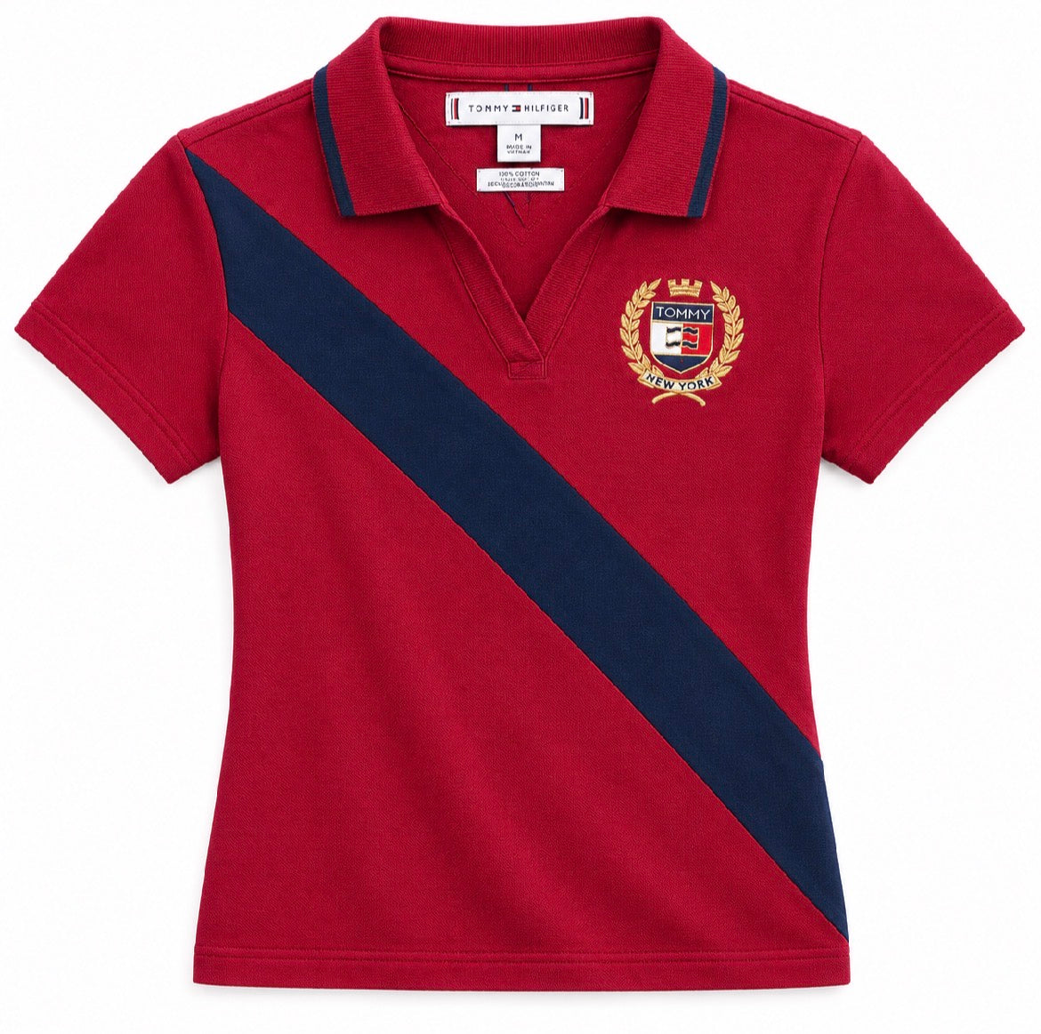 Tommy Hilfiger Banner Stripe Stretch-Cotton Polo