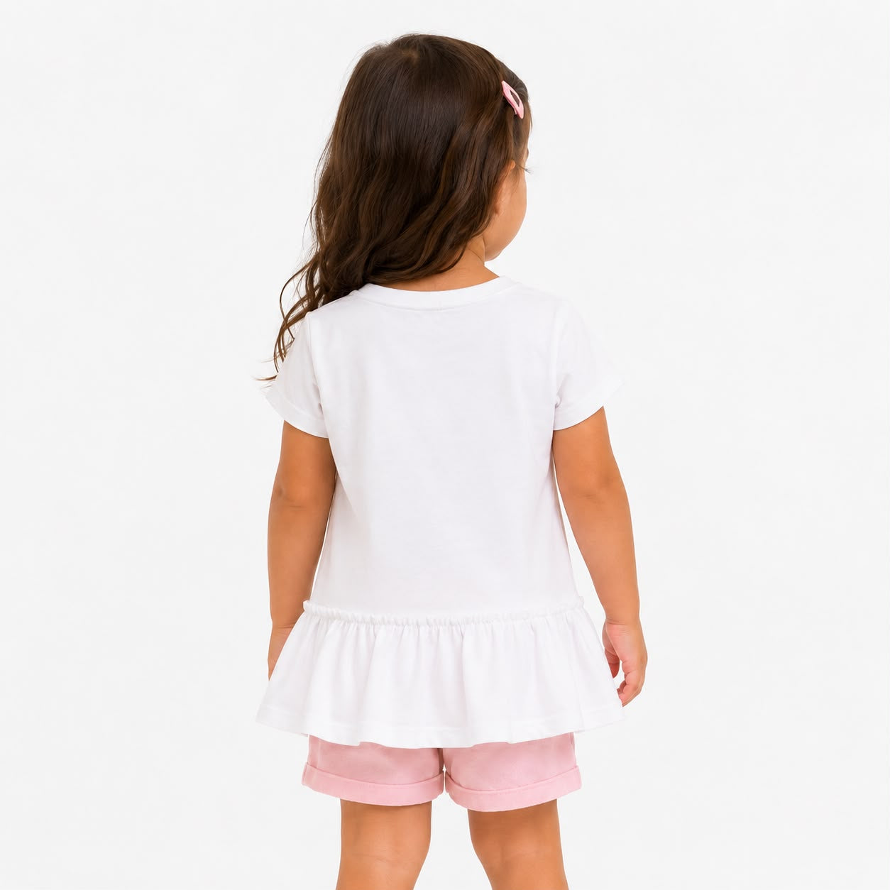 Carter’s Kitty Ruffle Slub Tee - Toddler Girl