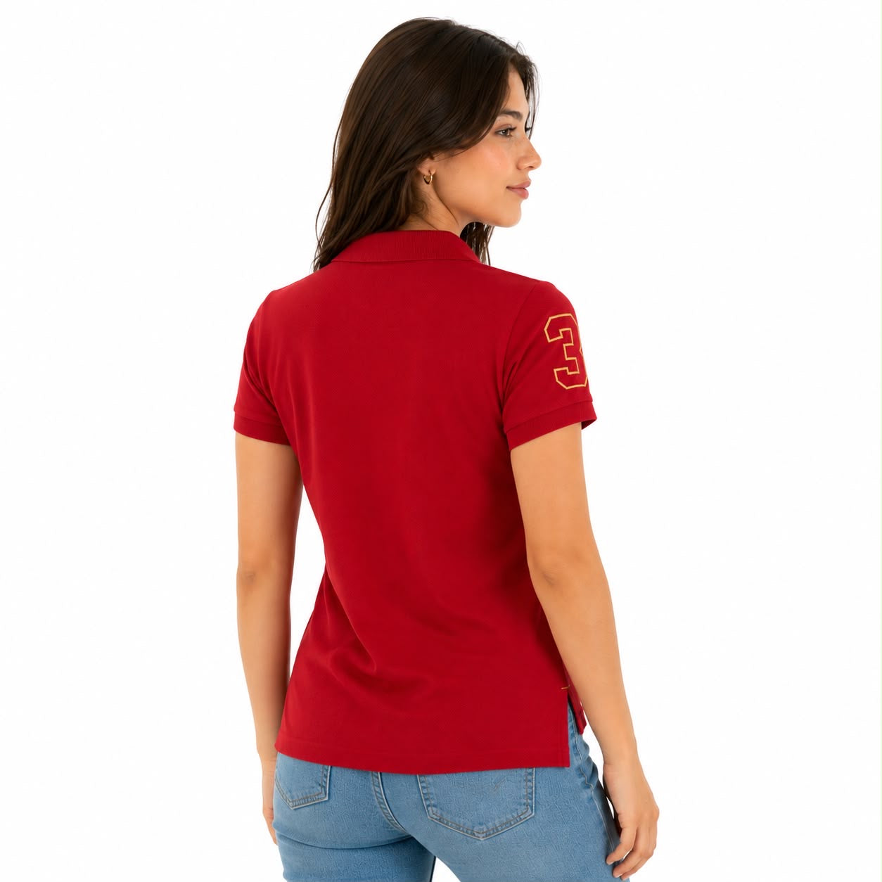 U.S. Polo Assn. Womens' Metallic P Shirt