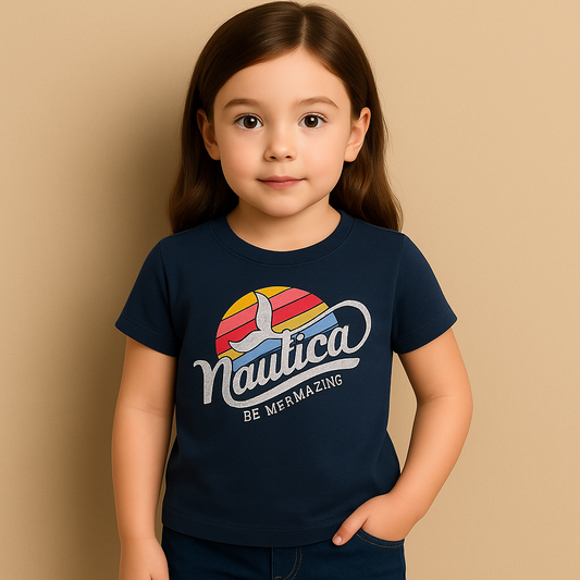 Nautica little girls' mermazing t-shirt (4-7)