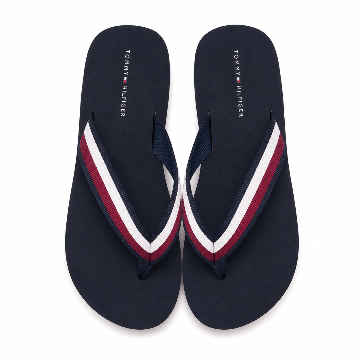 Tommy Hilfiger Navy Blue Platform Sandals for Women