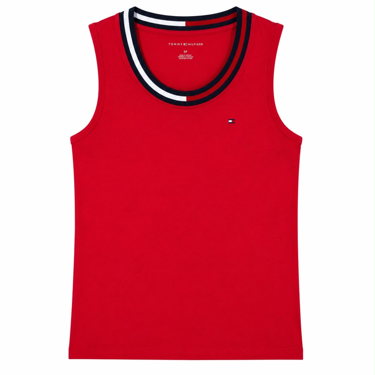 Tommy Hilfiger Women's Striped V-Neck Short-Sleeve T-Shirt