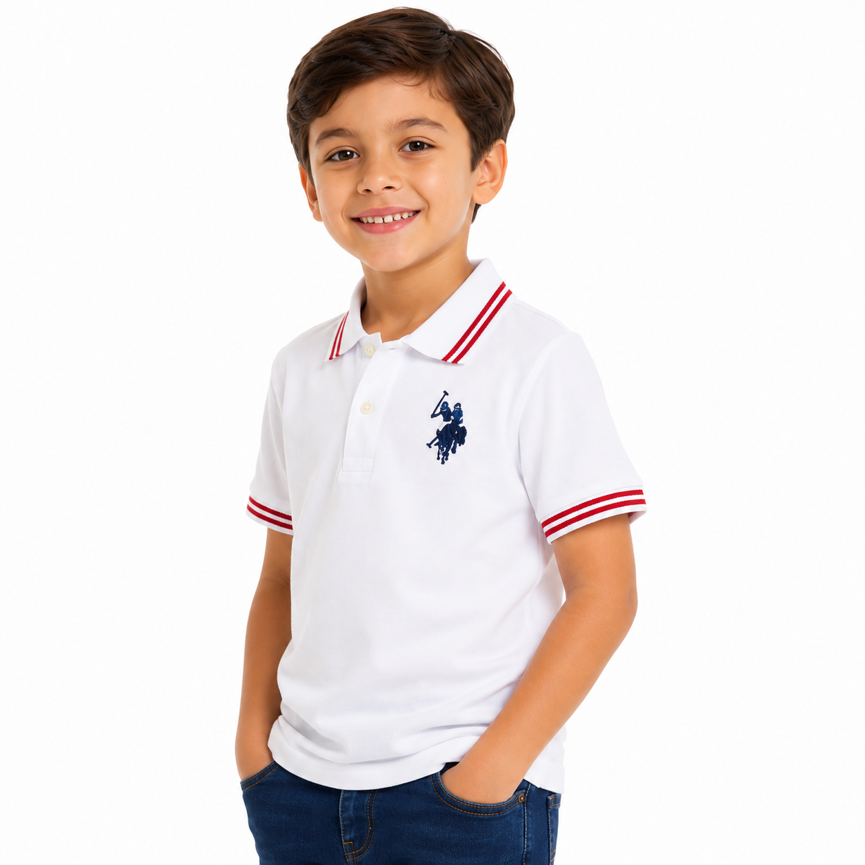 U.S. Polo Assn. pique polo shirt