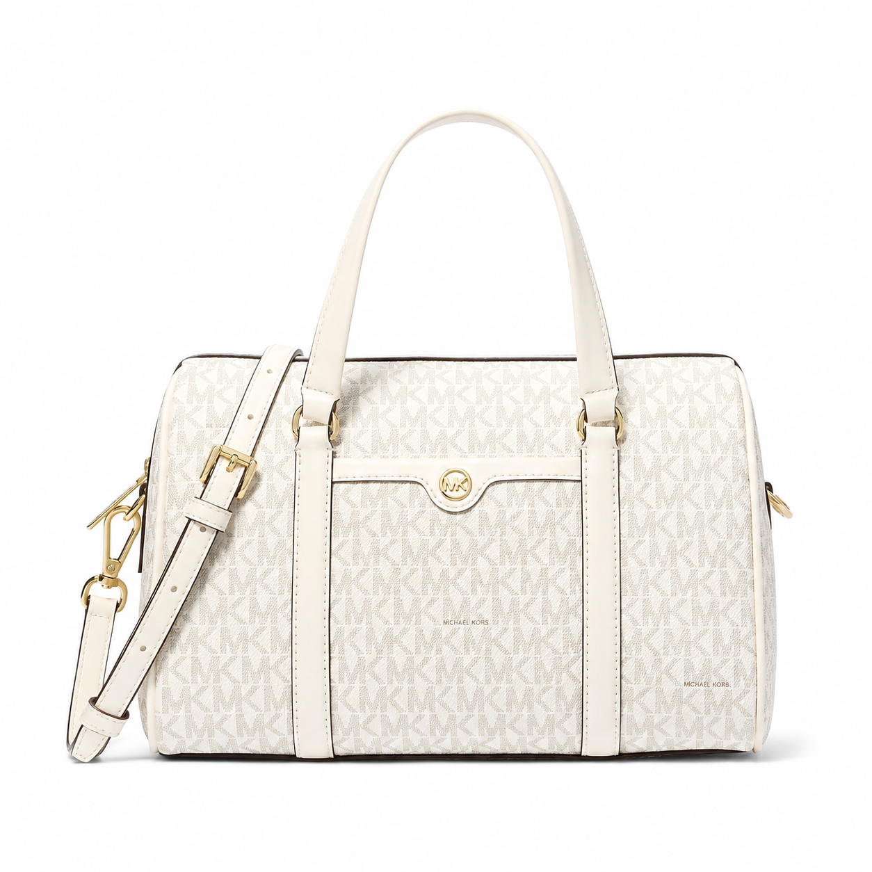 Michael Kors Jet Set Travel Medium Duffle Satchel Crossbody Bag