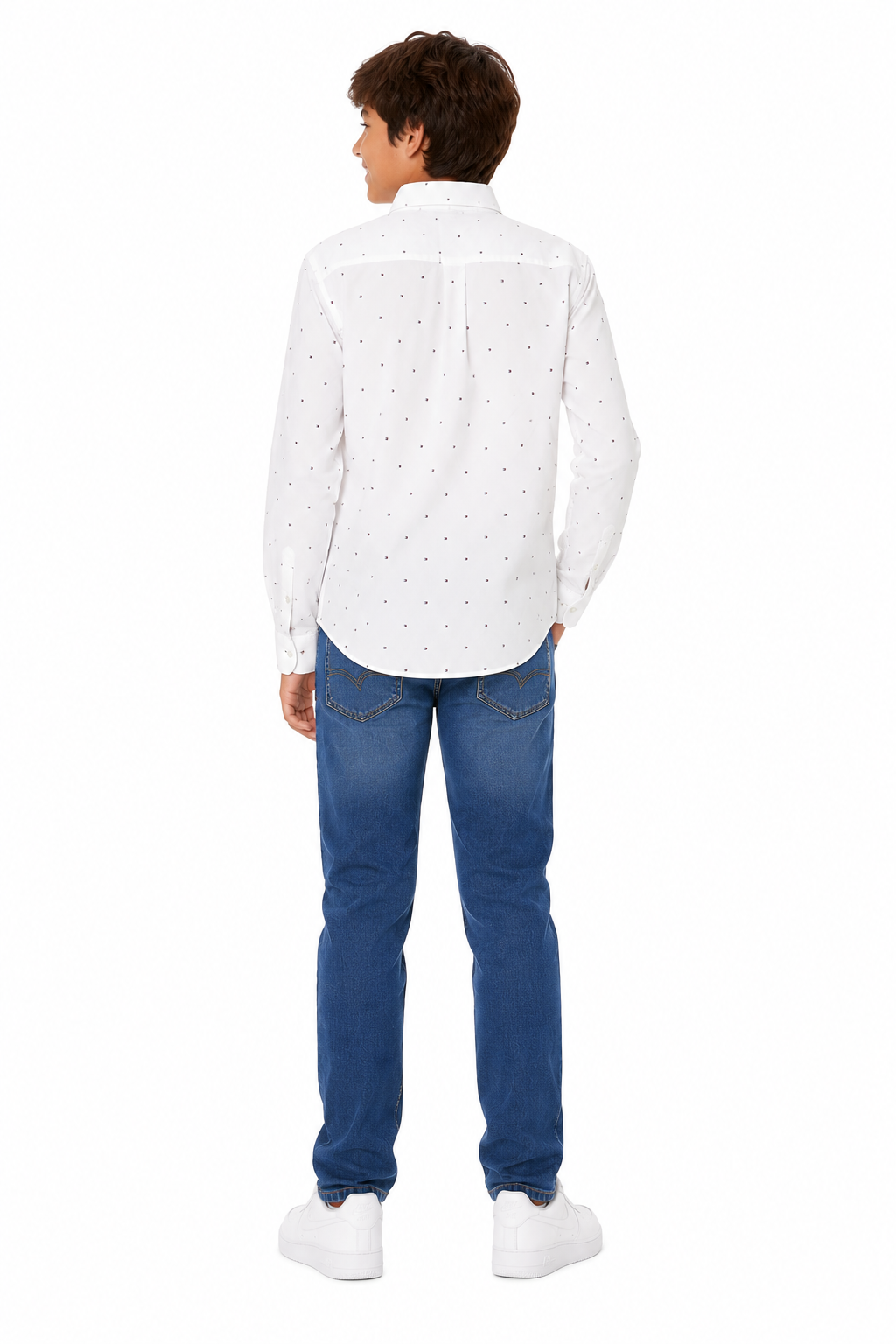 Tommy Hilfiger Little Boys Long-Sleeve Fred Button-Front Shirt