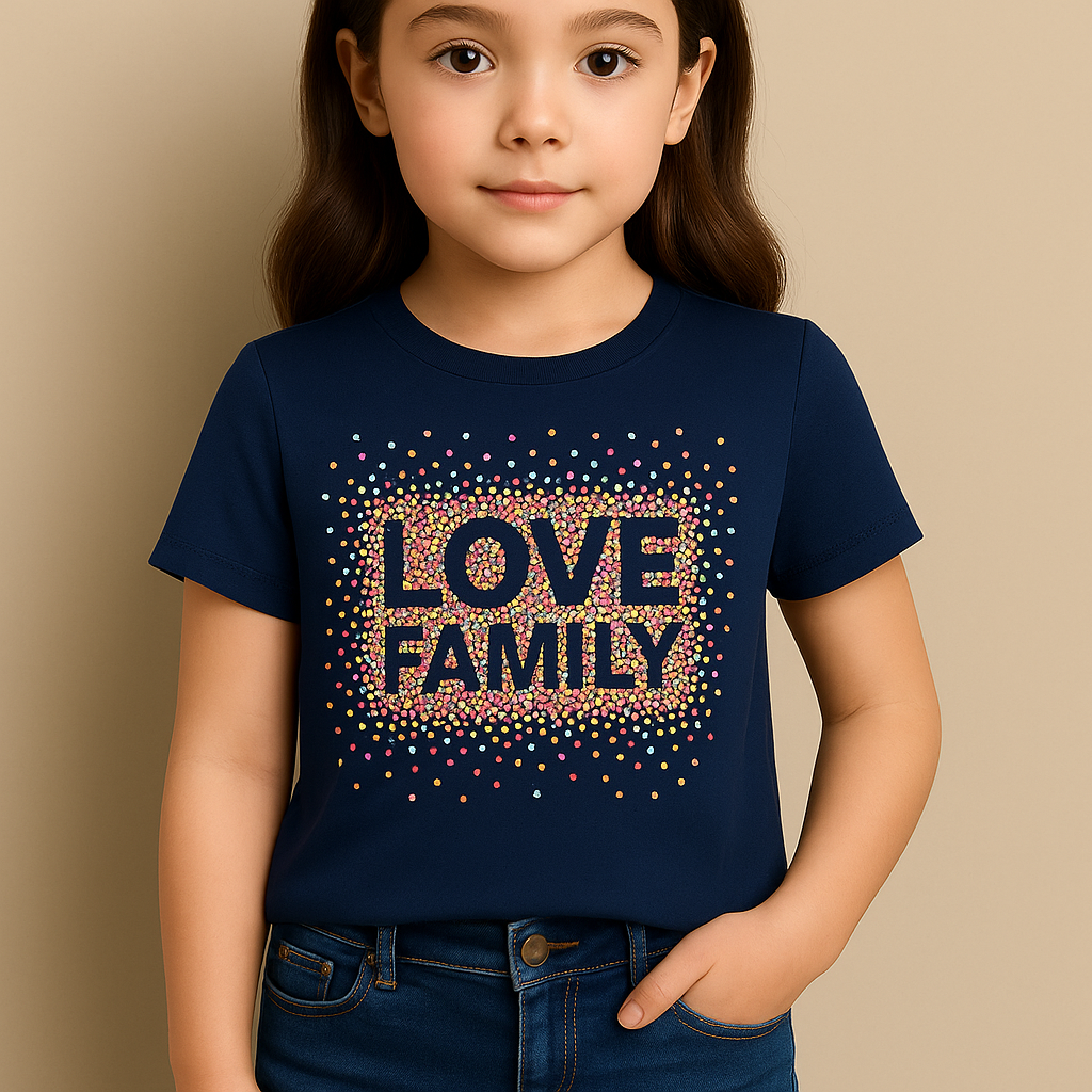 The Children's Place Girls Round Neck Graphic Print Tee