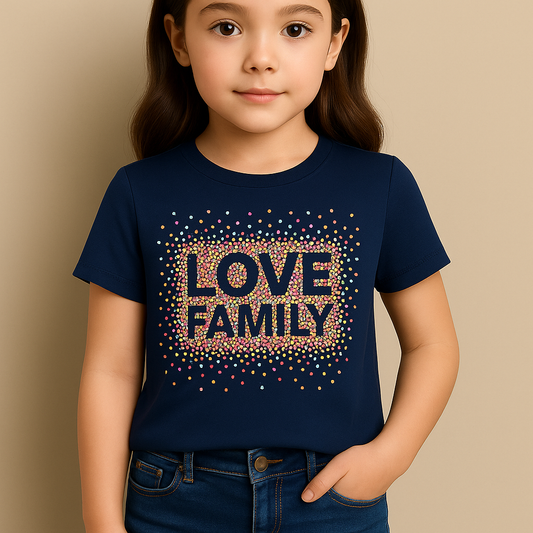 The Children's Place Girls Round Neck Graphic Print Tee