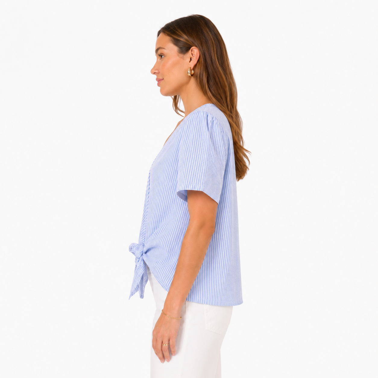 MICHAEL Michael Kors blouse has a cross design Women’s