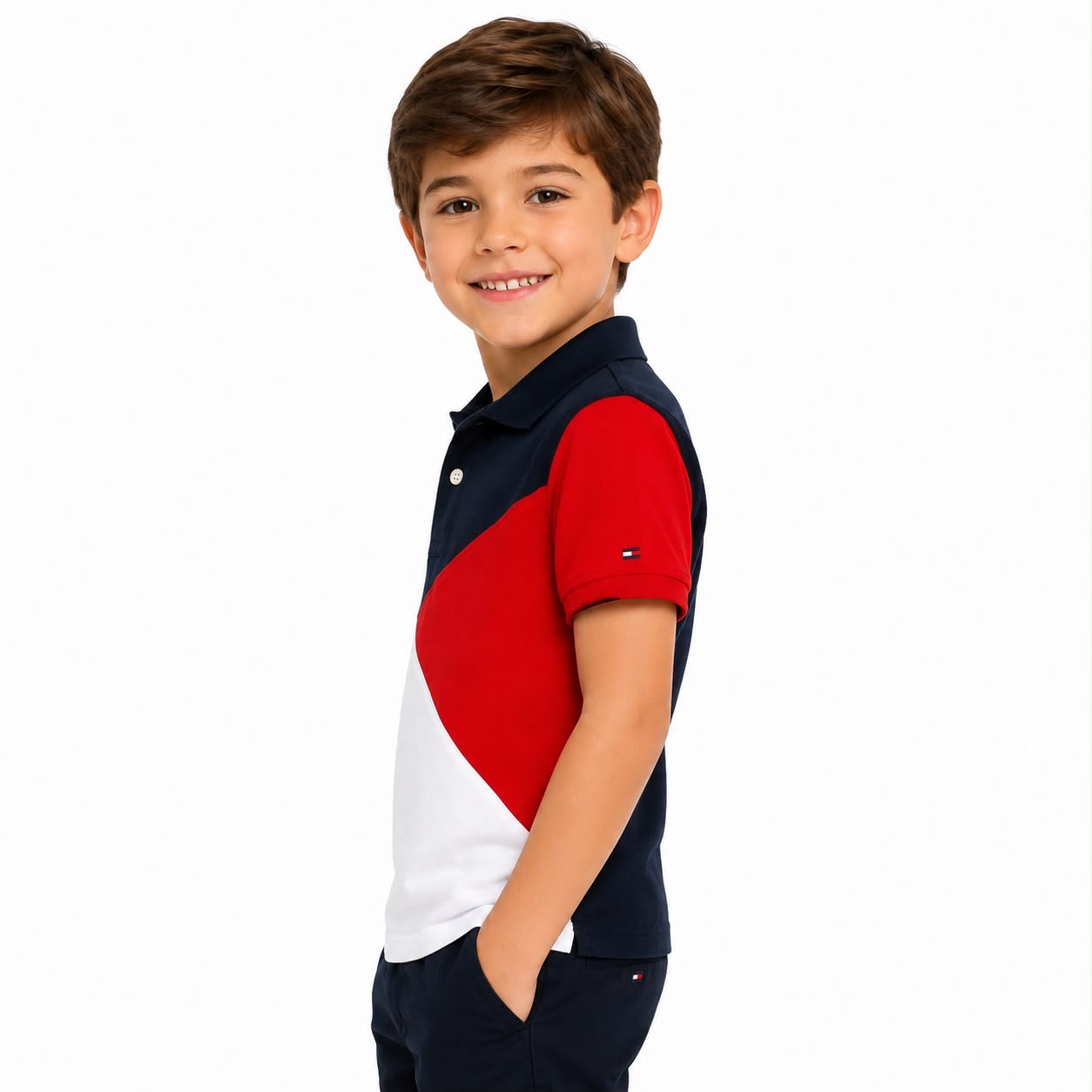 Tommy Hilfiger Boys' Adaptive Shawl Collar Cardigan