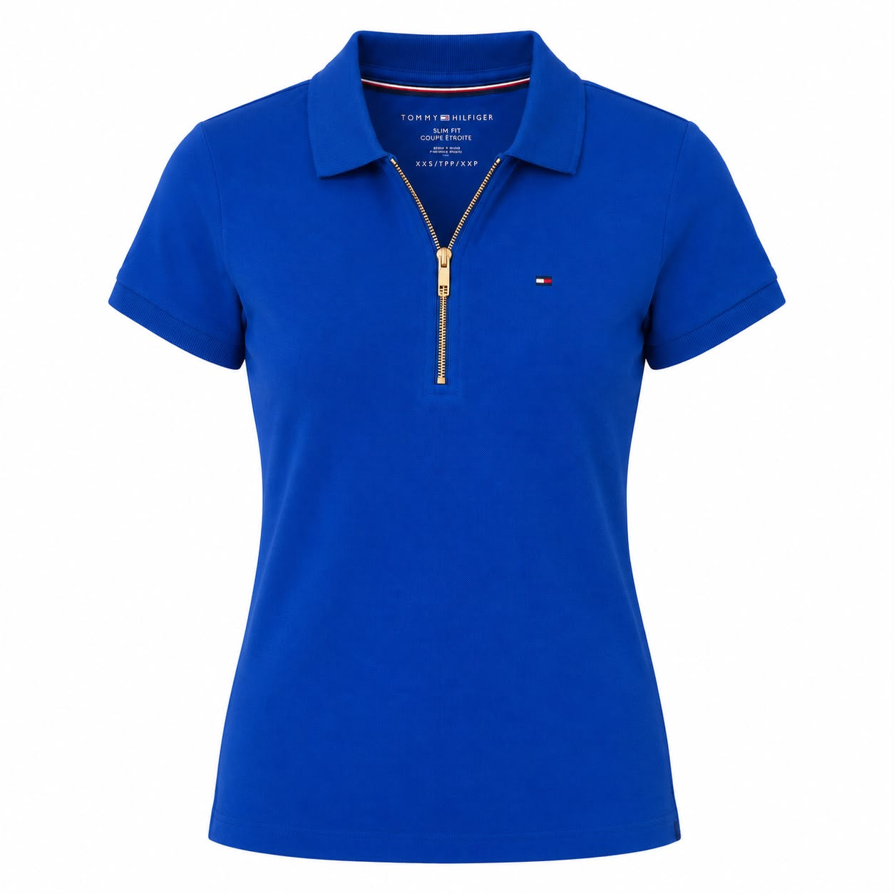 TOMMY HILFIGER POLO EU MANGO SLIM ZIP POLO TH