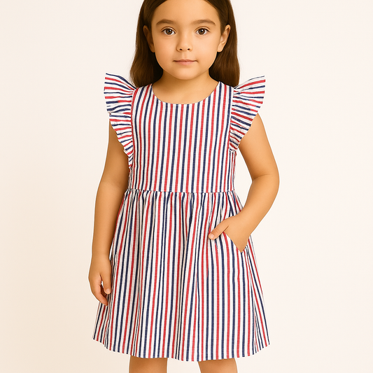 By Bonnie Jean Tori Americana Dress