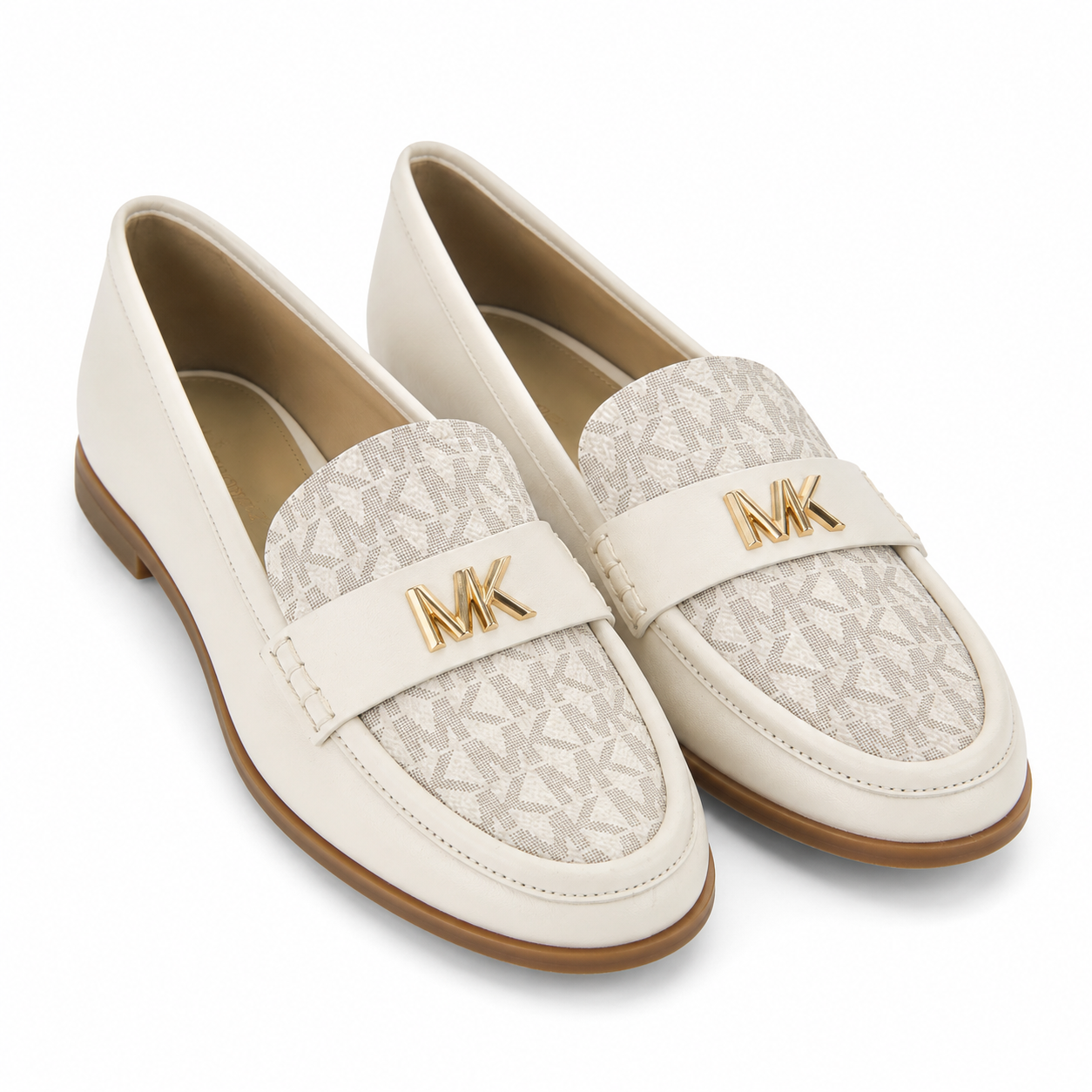 Michael Kors Lex leather loafer with exclusive logo Shoes