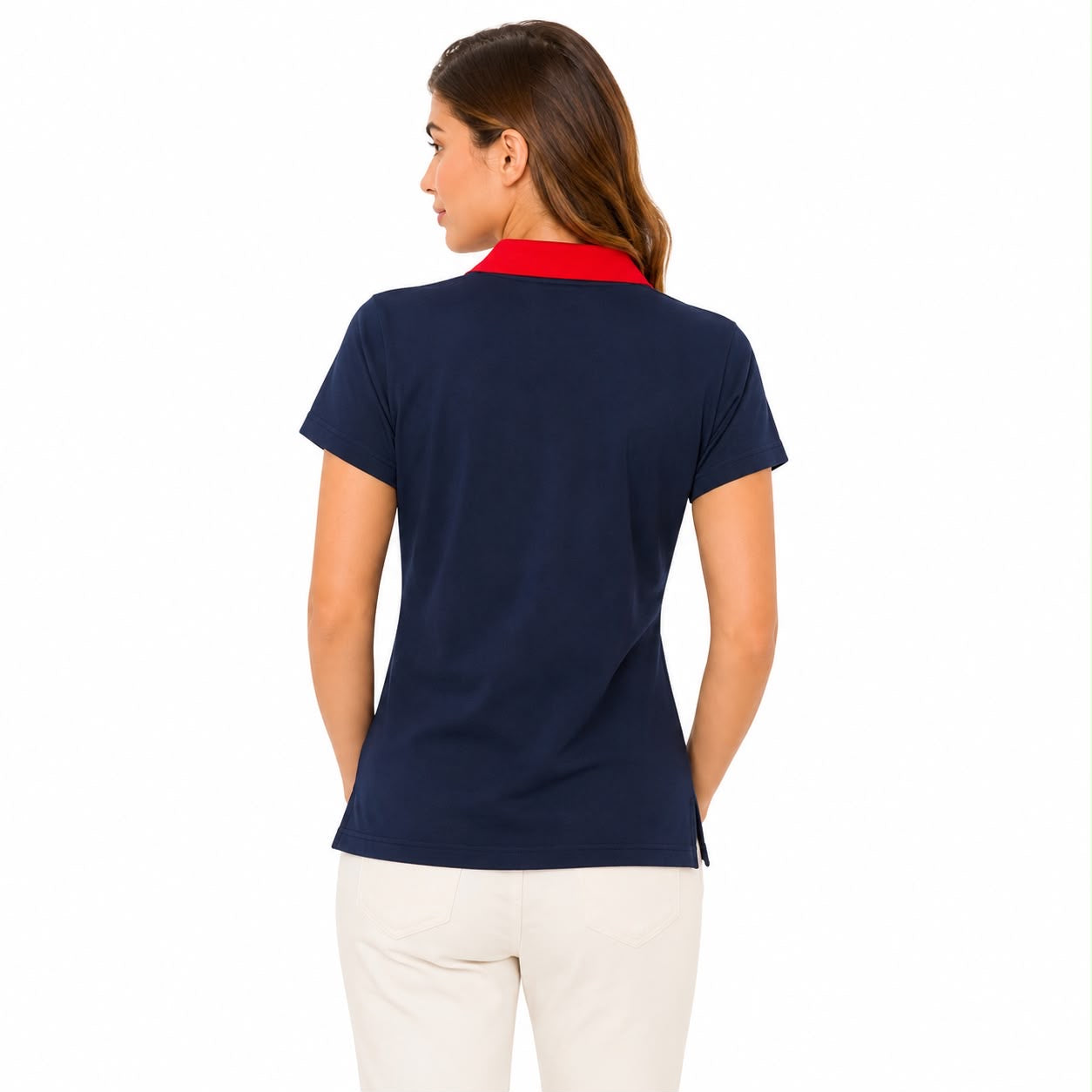 Tommy Hilfiger Women's Th Flex Hampton Cuffed Heart Polo