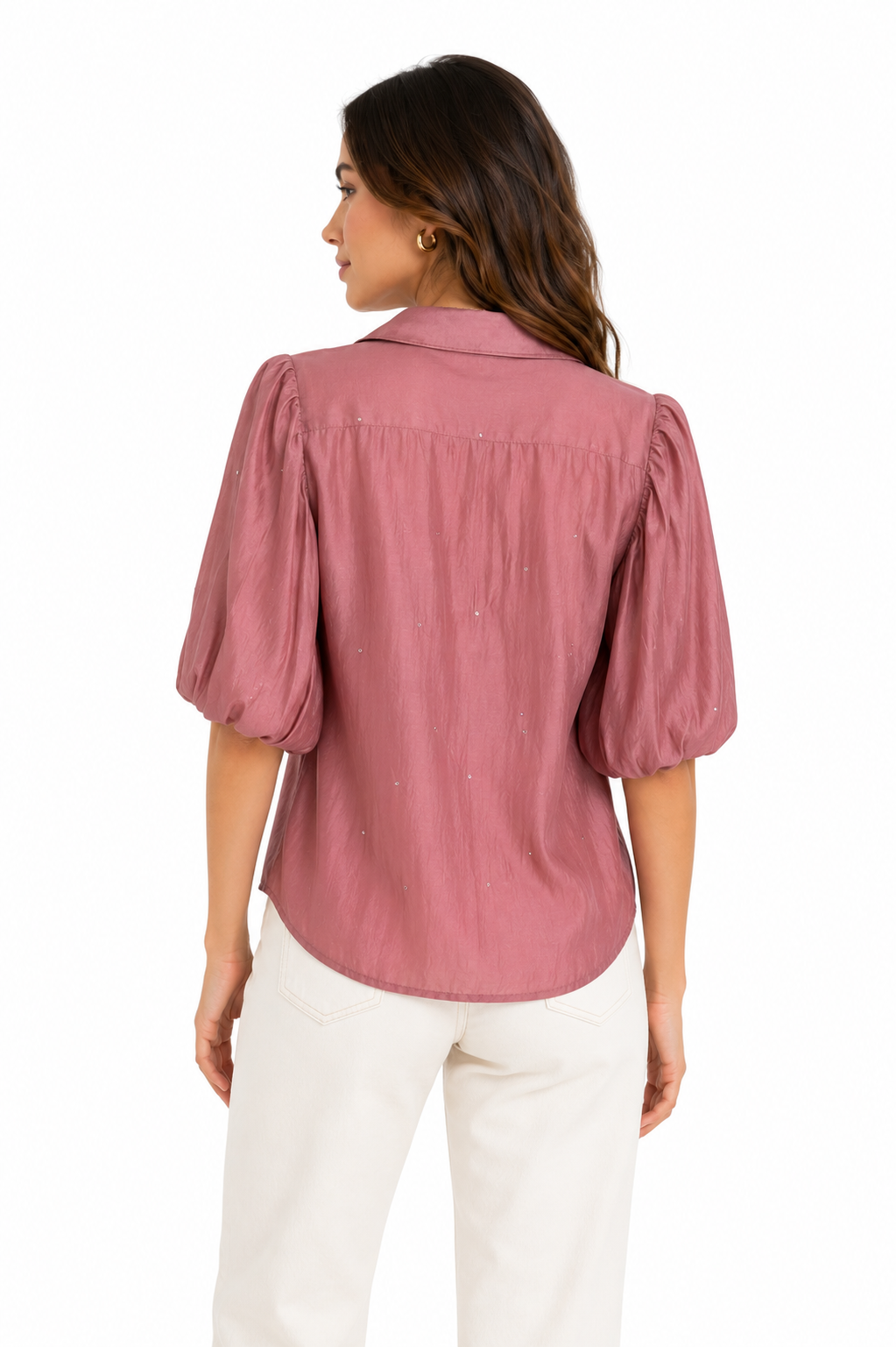 BAYLEY/44-Old pink buttoned blouse from the Bailey 44 brand