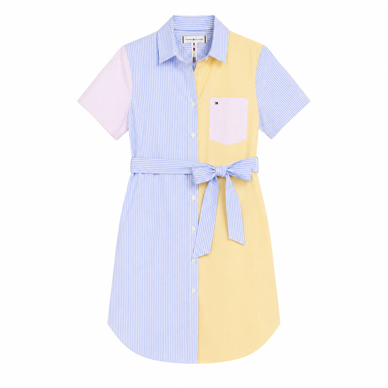 Tommy Hilfiger Oxford shirt dress with assorted stripes
