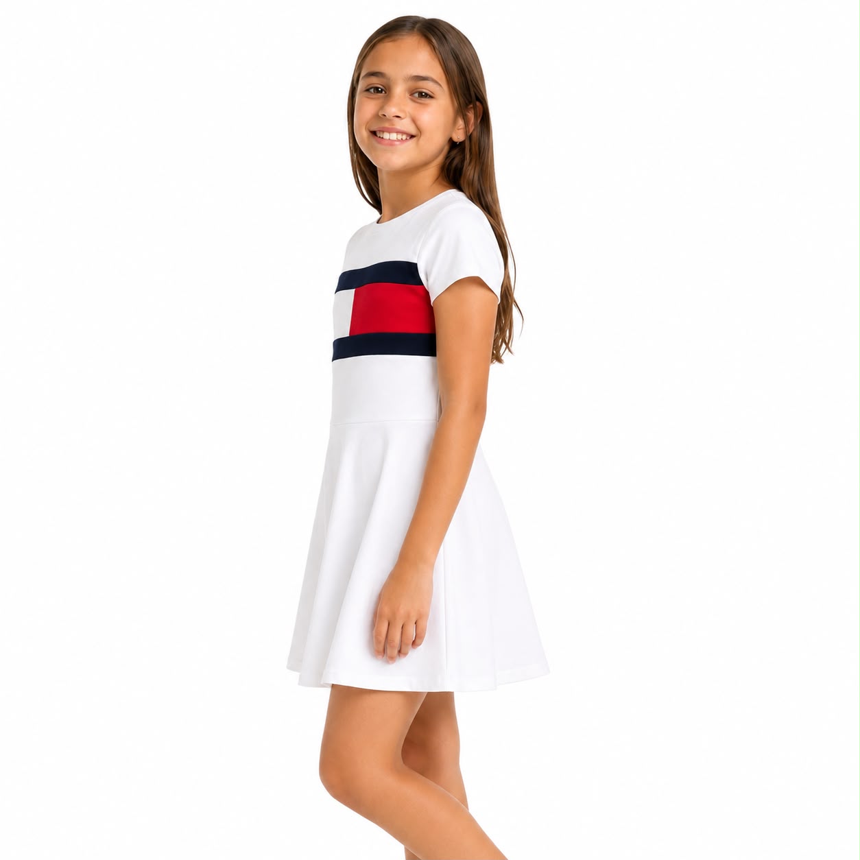 Tommy Hilfiger Women's Flag Logo Dress