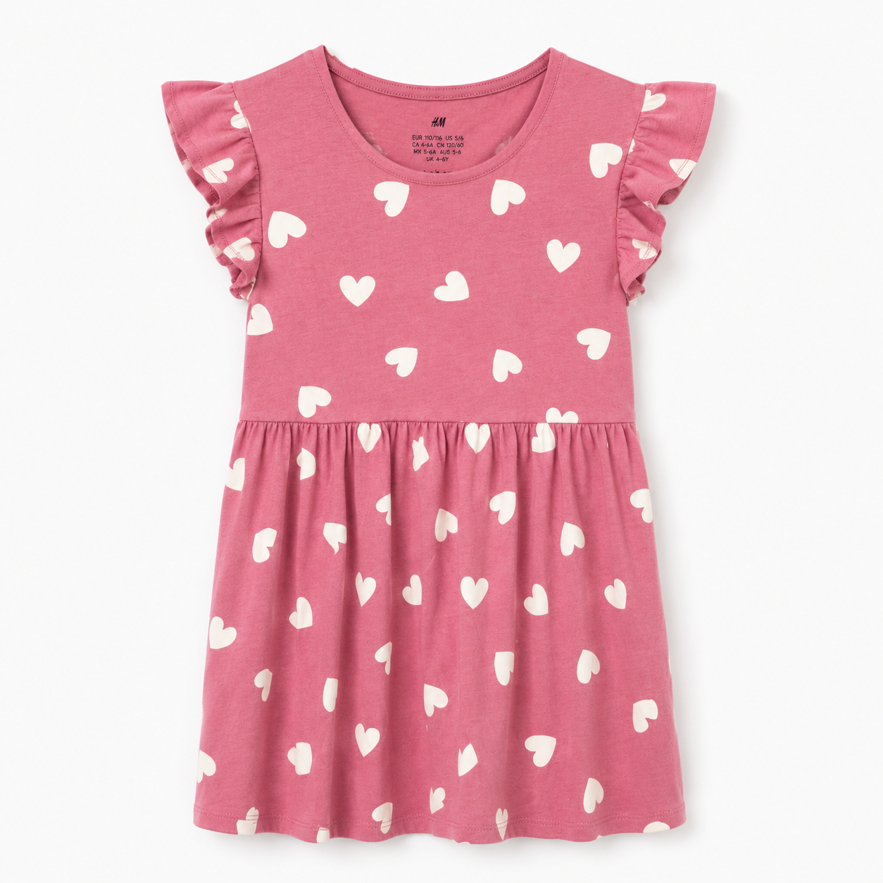H&M cotton jersey dress