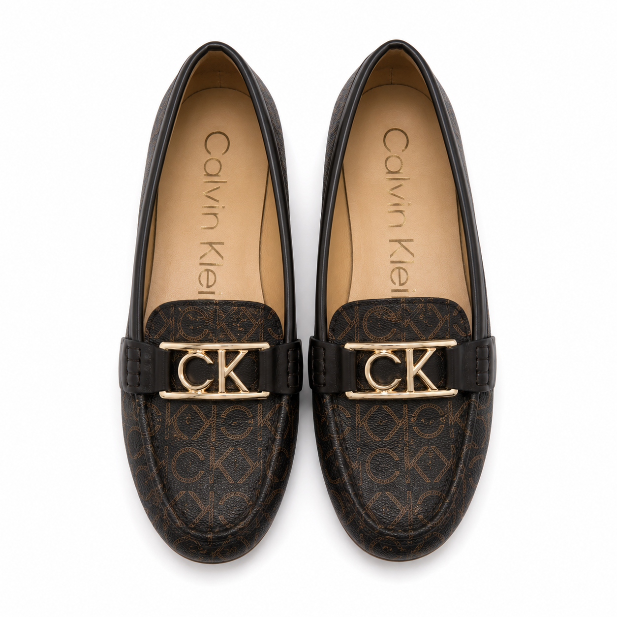 Calvin Klein moccasins for women, model Lonie or Lileta