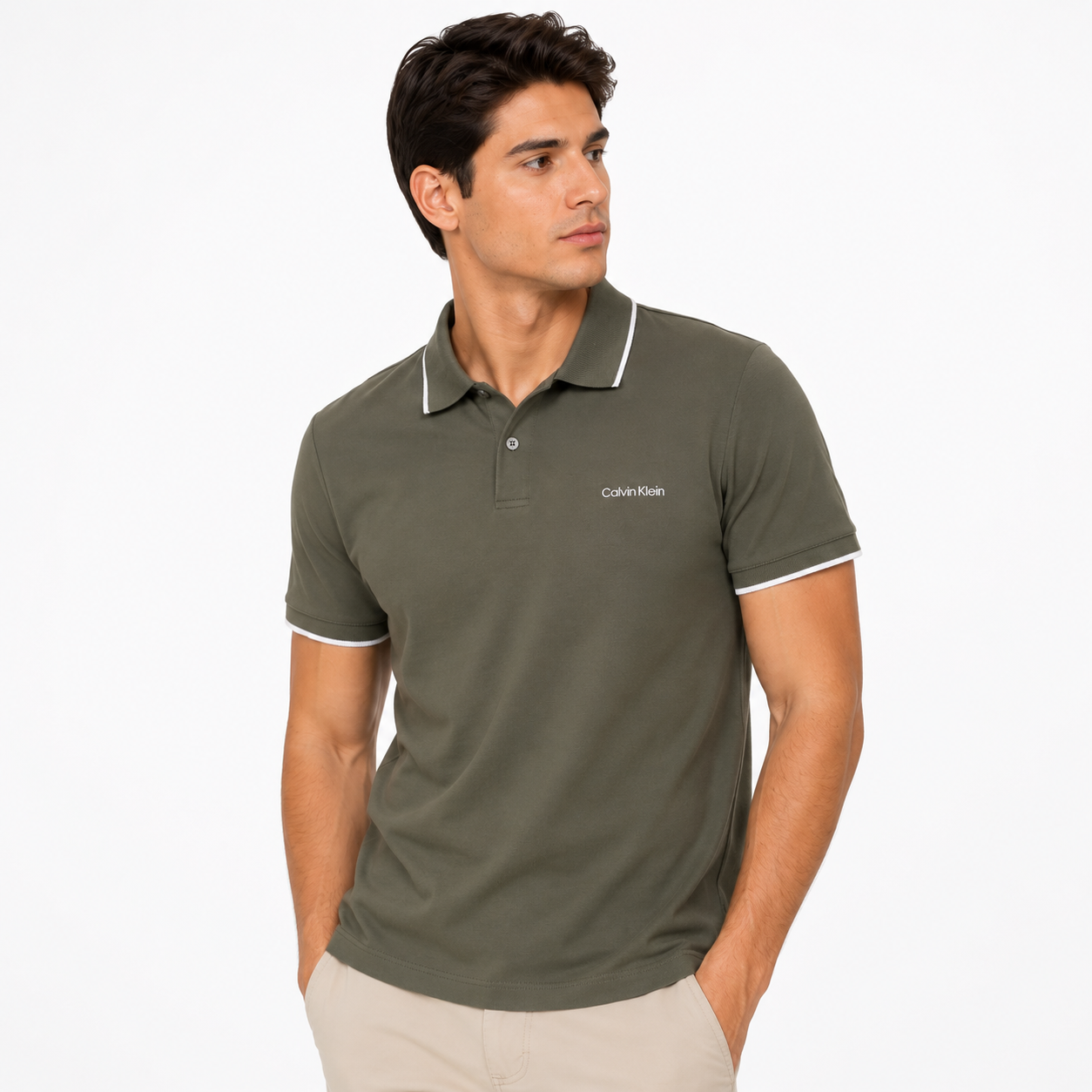 Calvin Klein style polo shirt for men