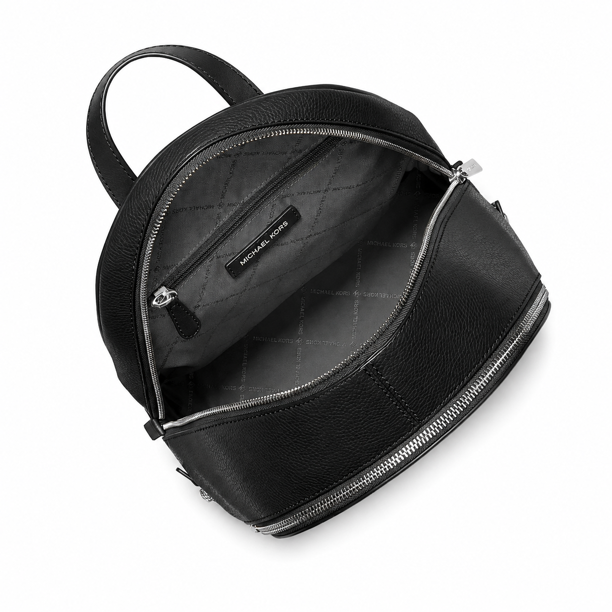 Michael Kors Rhea Medium Pebbled Leather Backpack