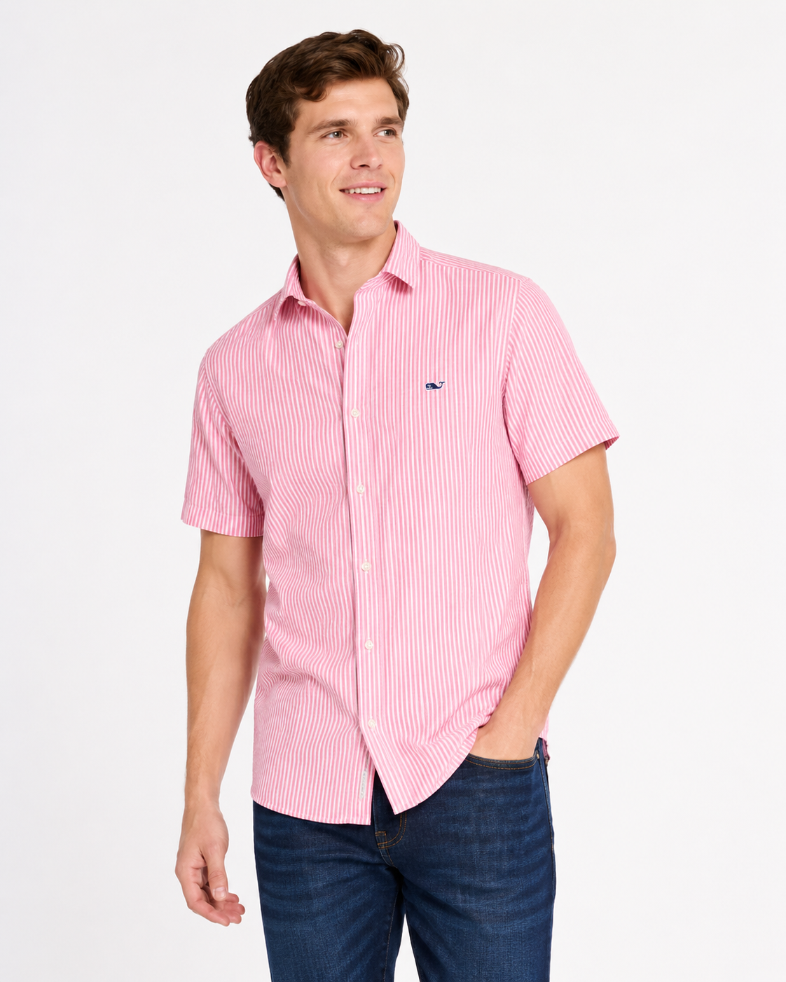 Vineyard Vines-Short-sleeved button shirt