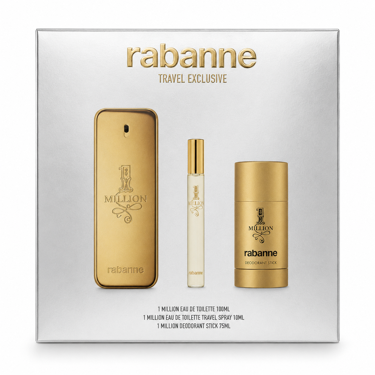 Rabanne 1 Million Travel Exclusive fragrance gift box