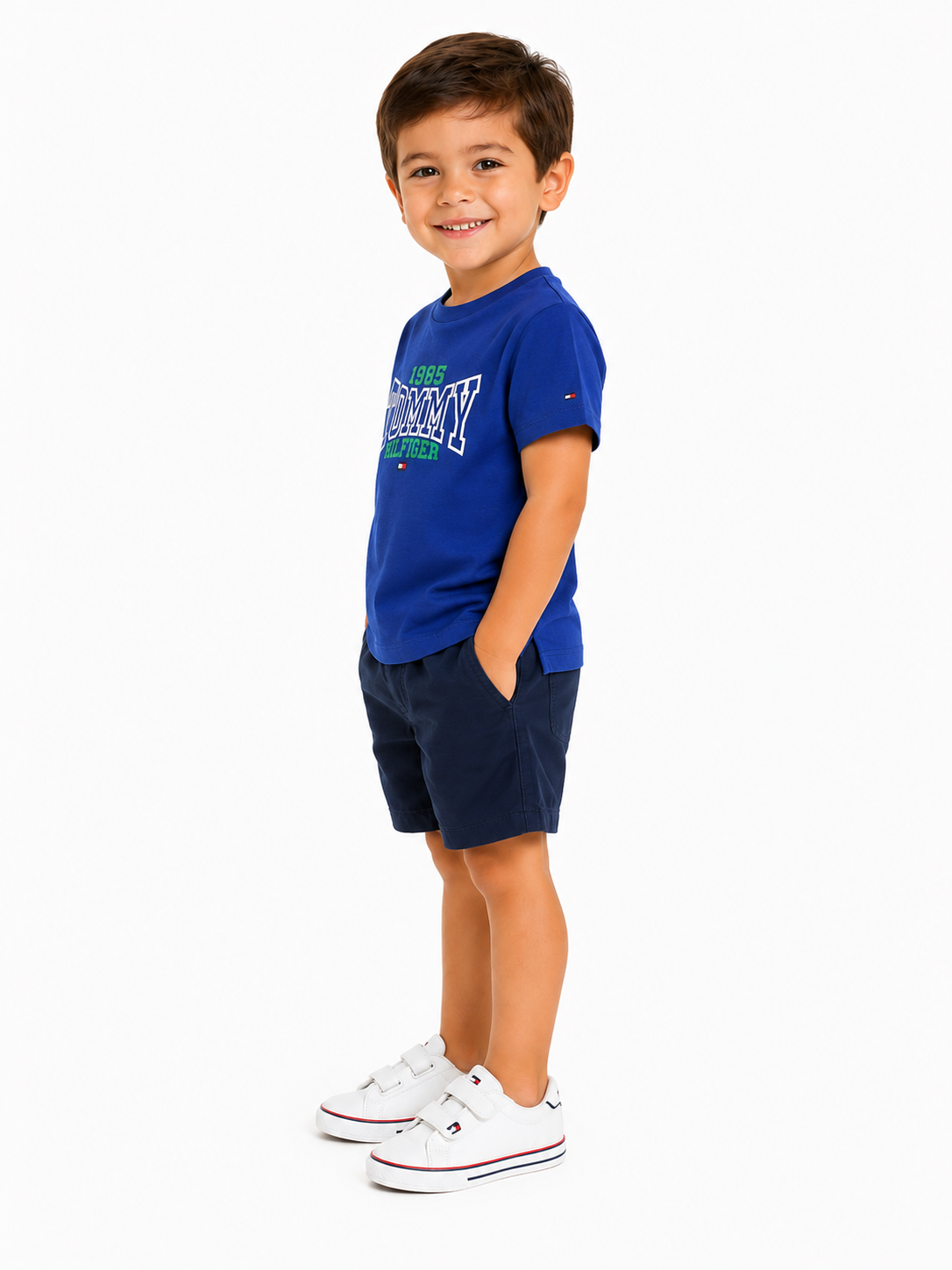 Tommy Hilfiger-TOMMY 1985 VARSITY TEE (BOYS 4-5)