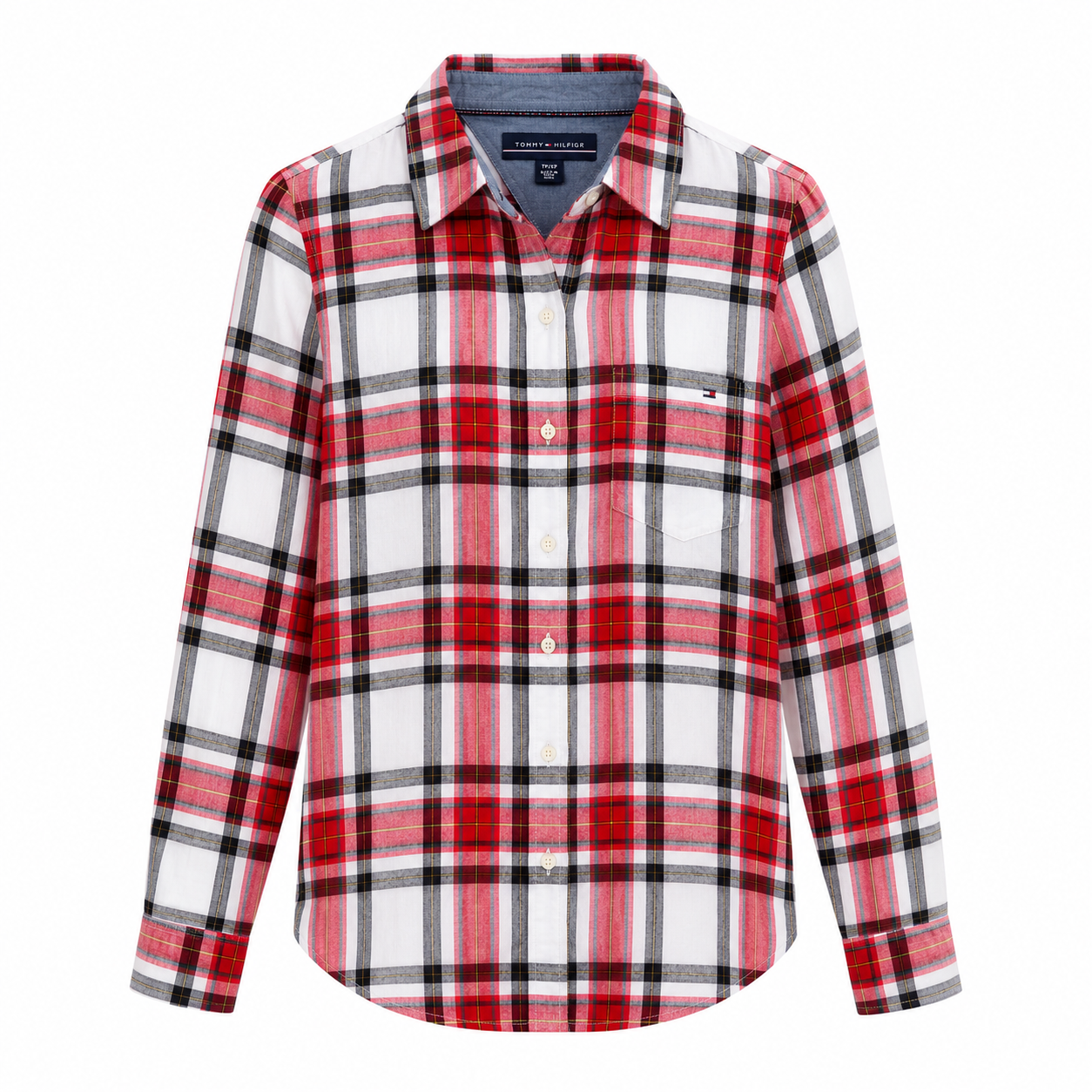 Tommy Hilfiger laid Cotton Poplin Shirt