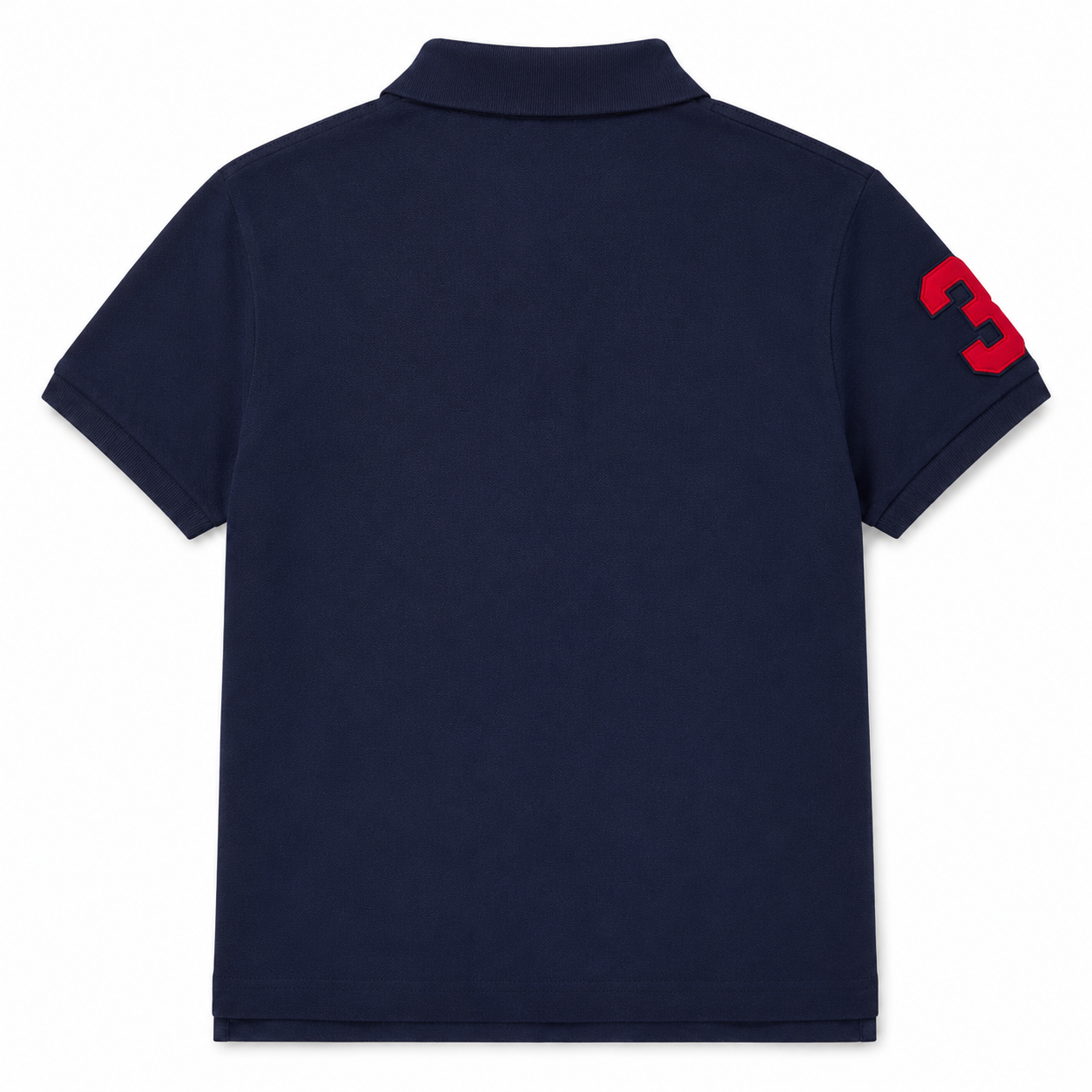 U.S. Polo Assn. navy piqué polo shirt