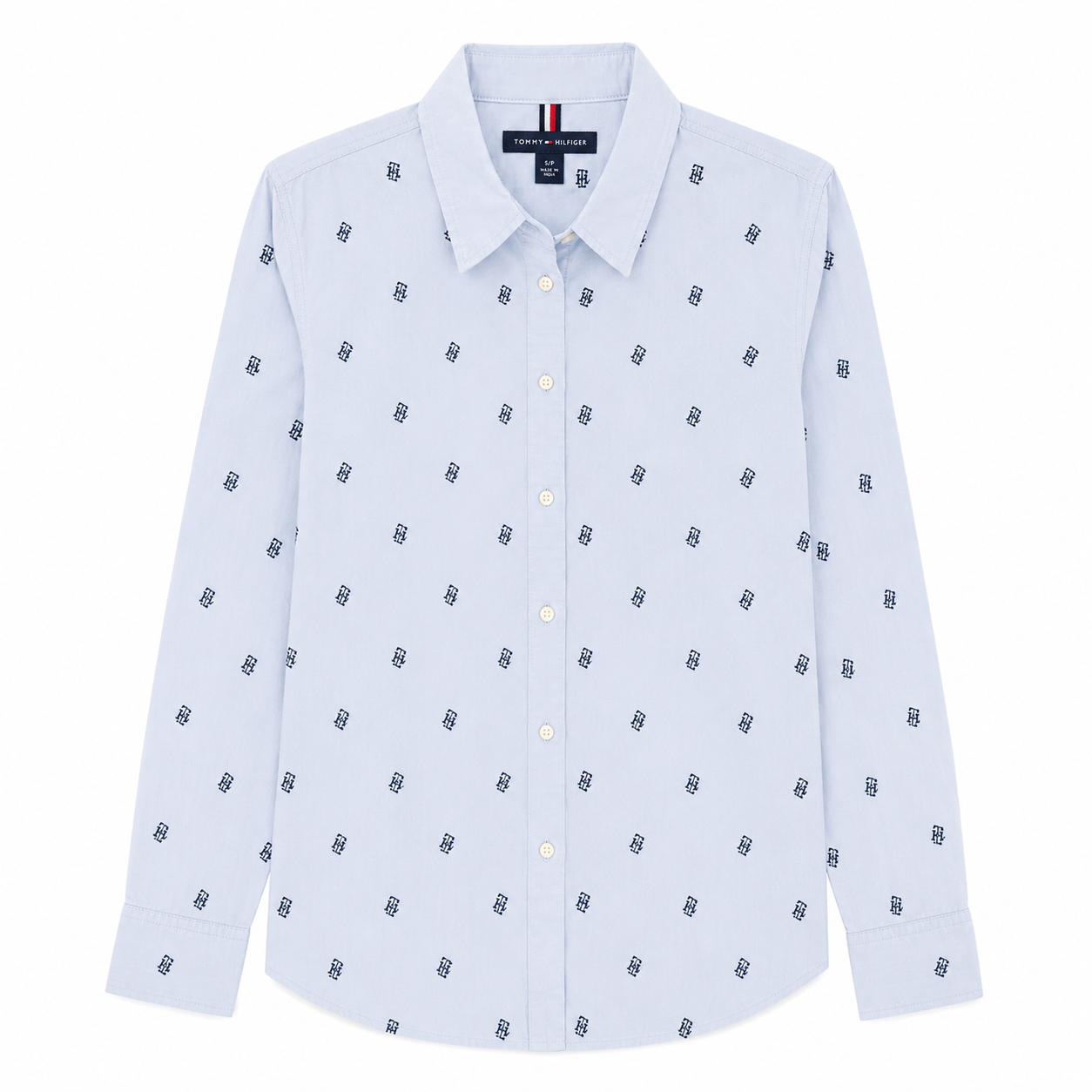 Tommy Hilfiger Fil Coupe Monogram Shirt