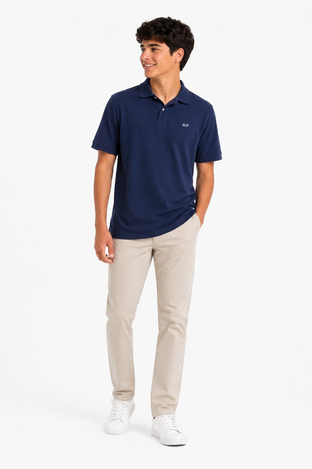 Vineyard Vines Boys' Heritage Pique Polo