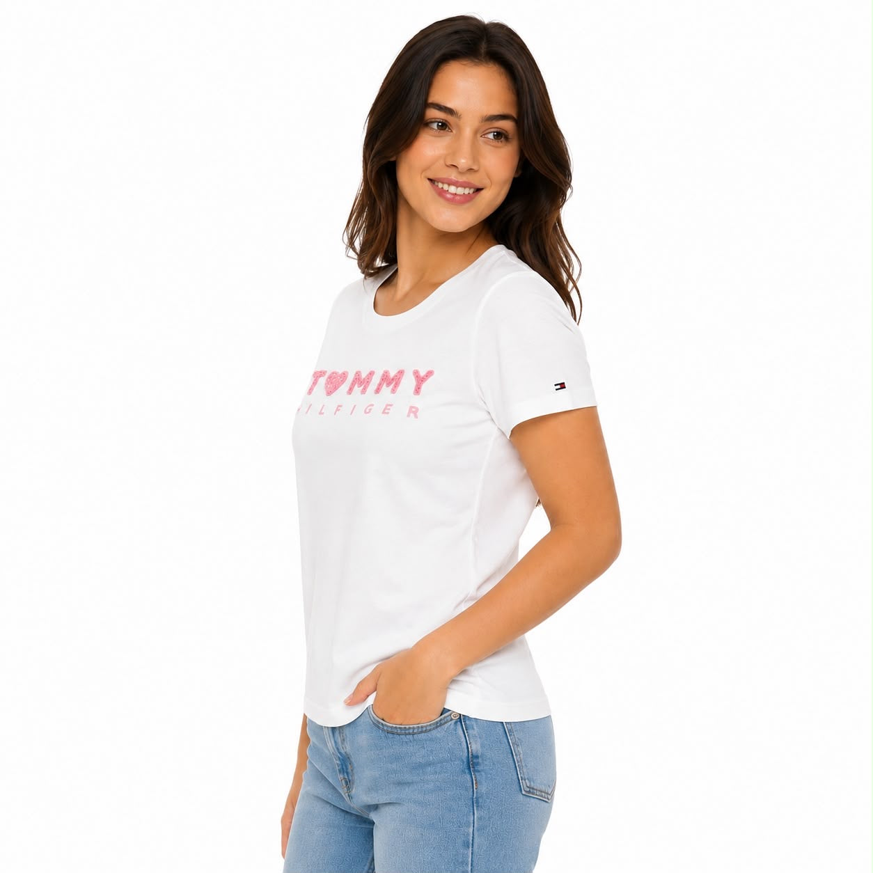 Tommy Hilfiger-White t-shirt from the Tommy Hilfiger brand