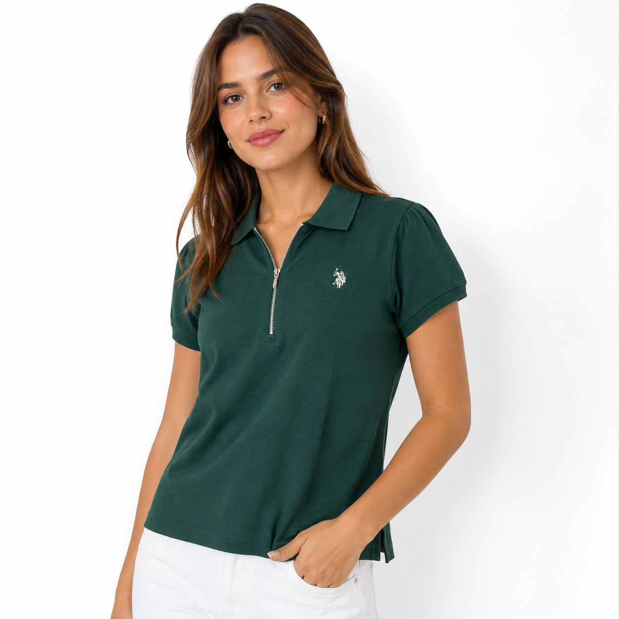 Náutica Johnny Collar Top