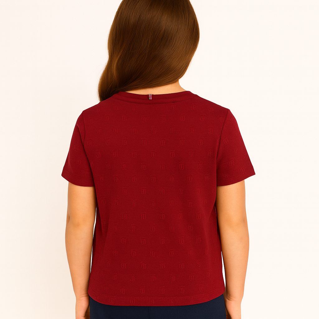 Tommy Hilfiger Printed Logo Girl T-Shirt