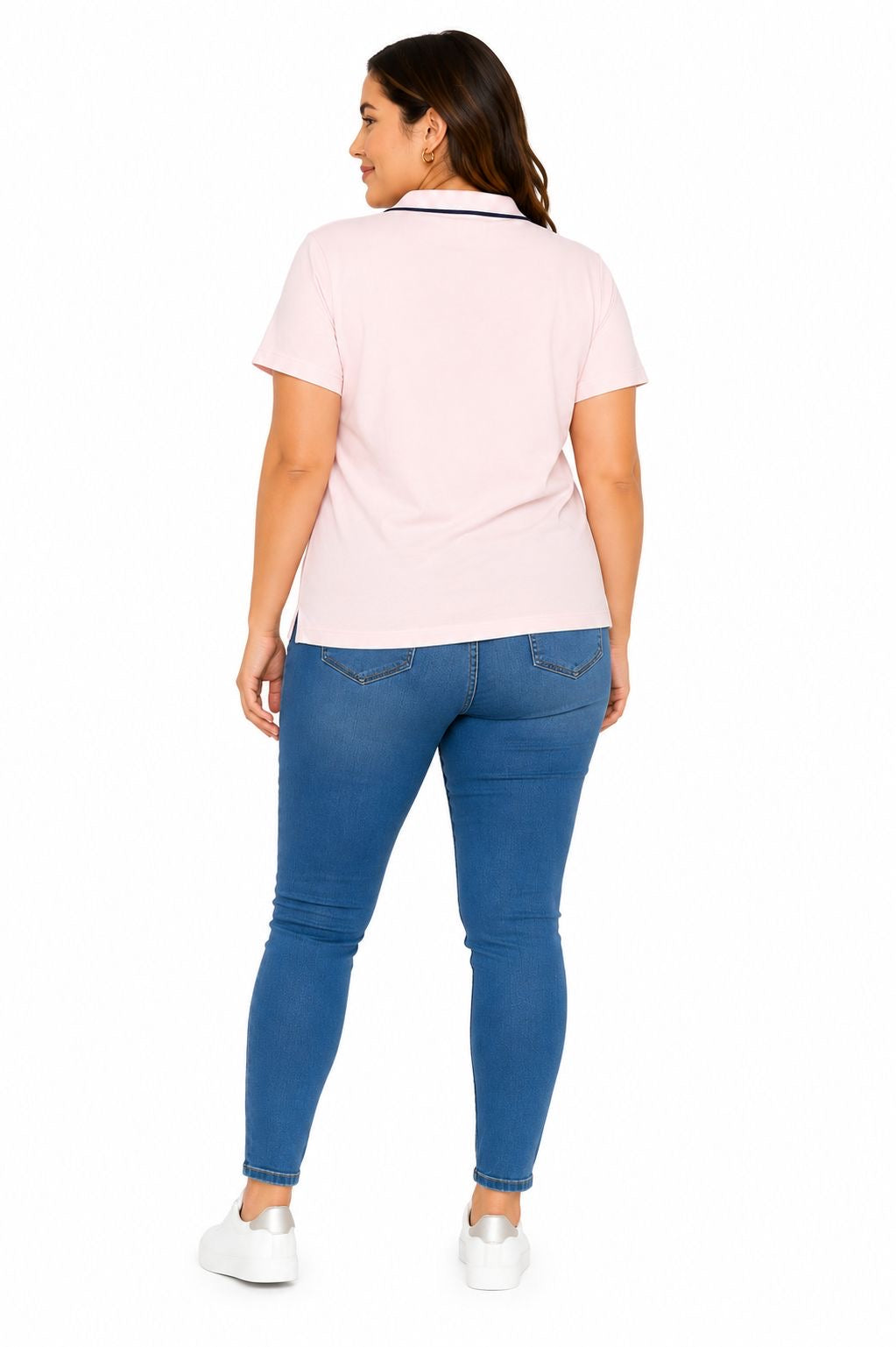 Tommy Hilfiger Wanita Pendek Sleeve Polo Shirt