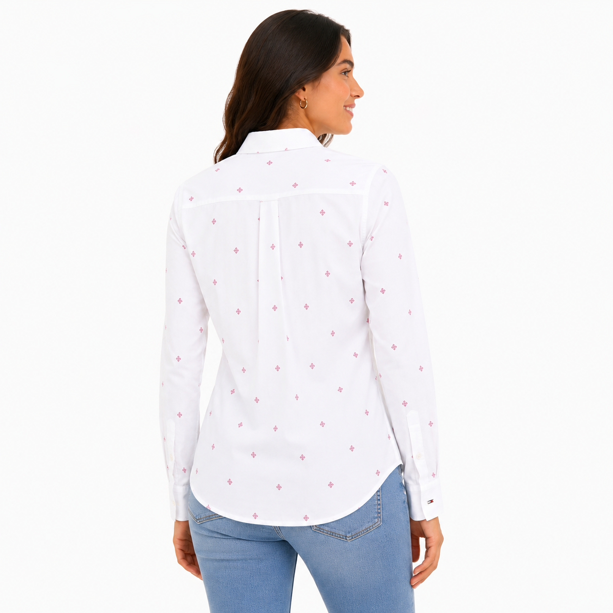 Tommy Hilfiger Fil Coupe Monogram Shirt