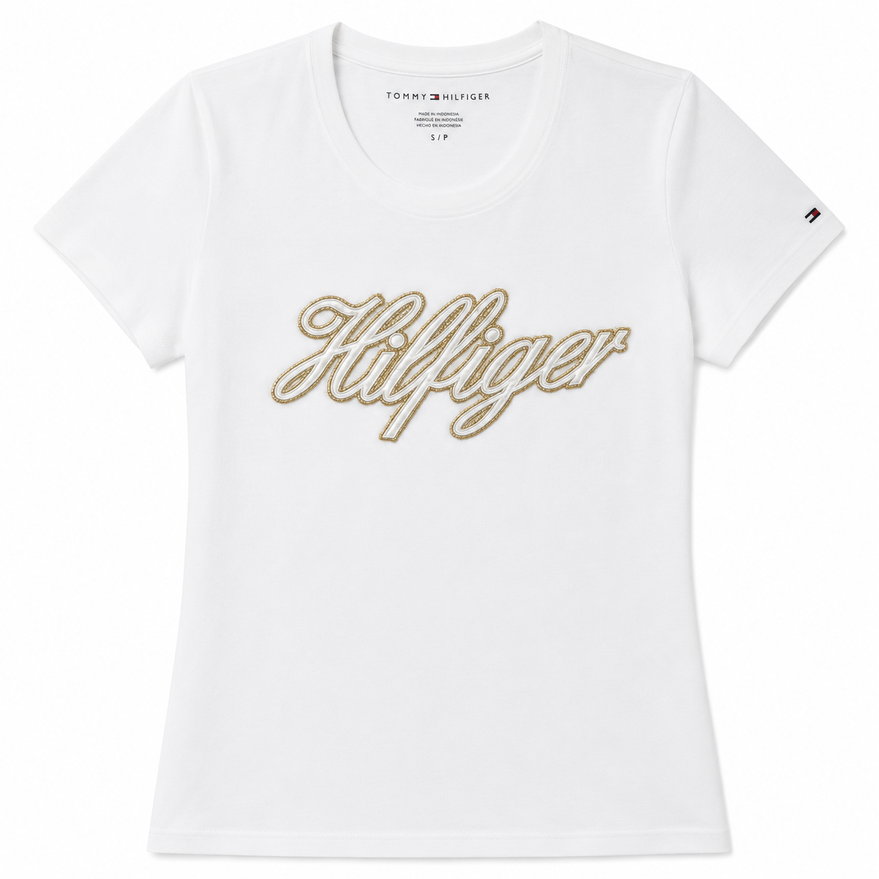 Tommy Hilfiger Script Hilfiger Logo T-Shirt