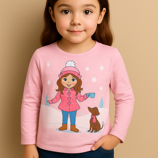The Children's Place Baby And Toddler Girls' Printed T-Shirt