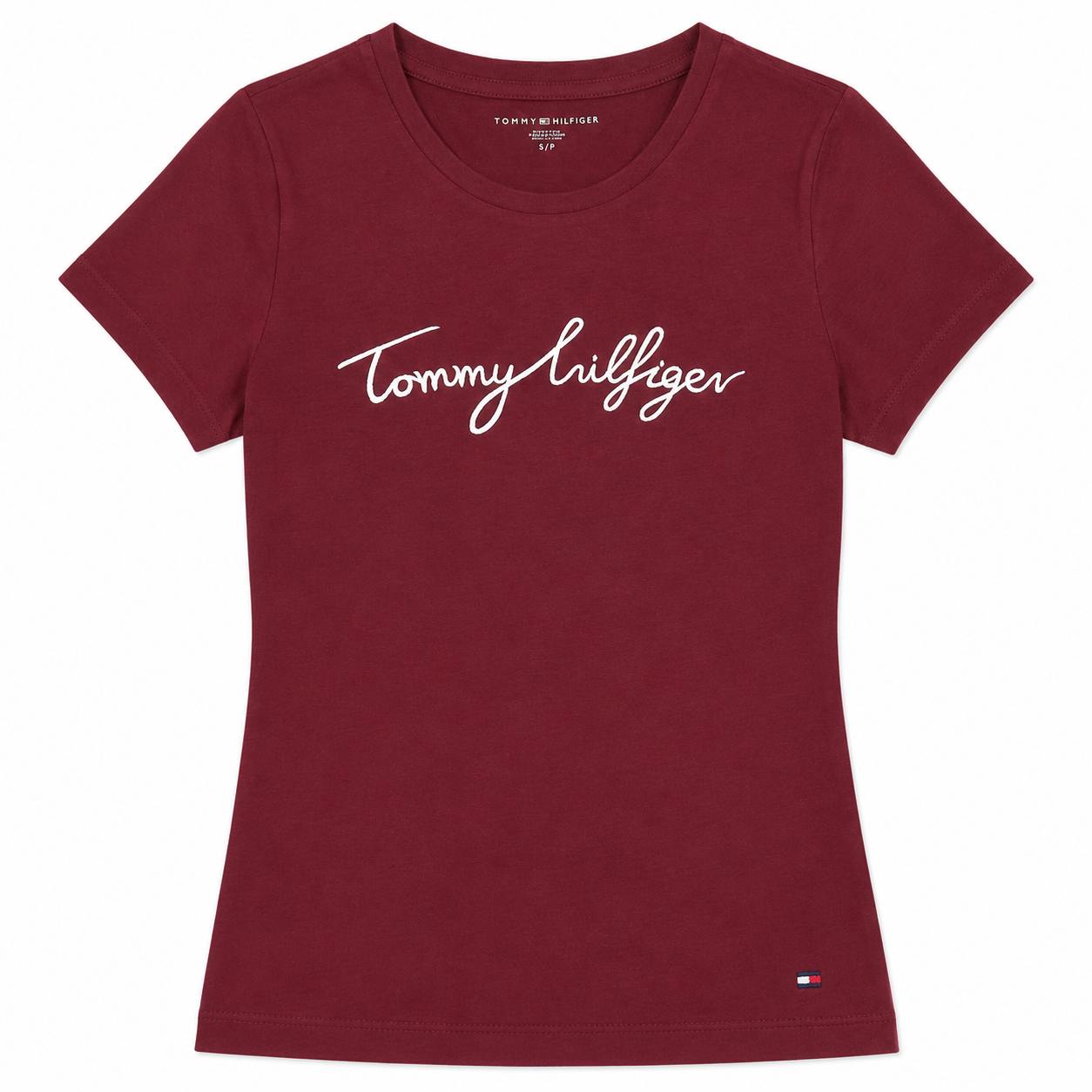 Tommy Hilfiger Embroidered Signature Crewneck T-Shirt