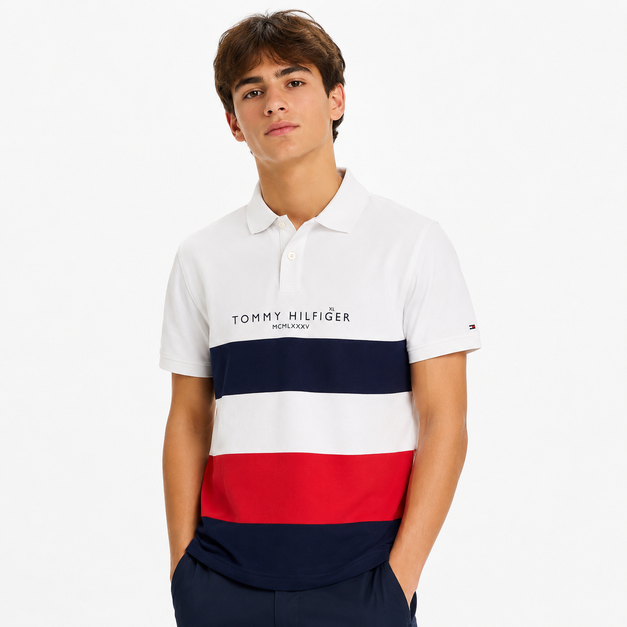 Tommy Hilfiger Boys Regular Fit Polo T-Shirt